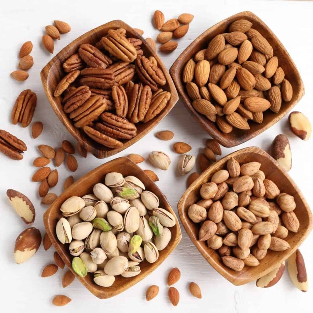 nuts help to get six-pack abs