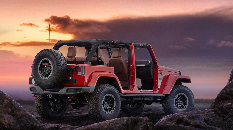 Jeep Wrangler Red Rock Concept