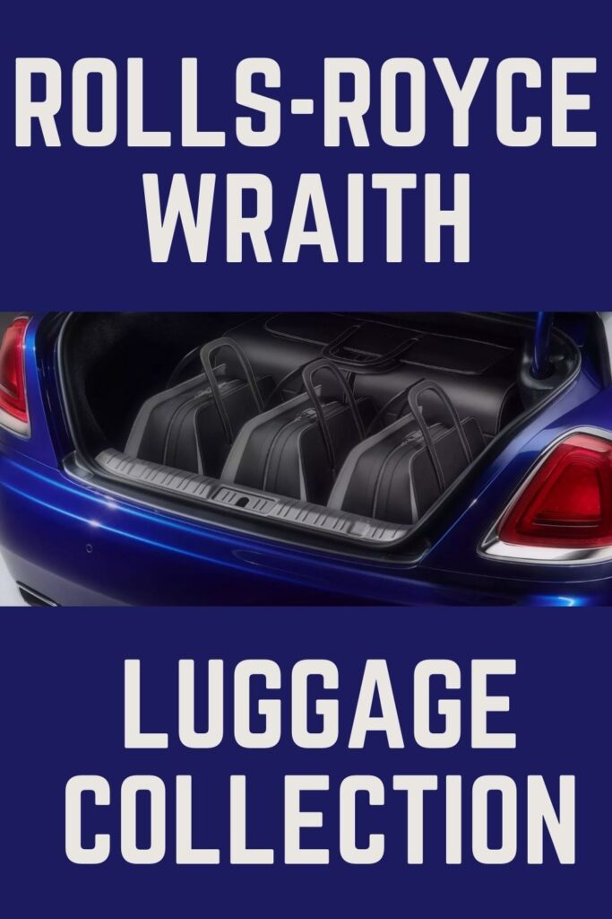 rolls-royce wraith luggage collection