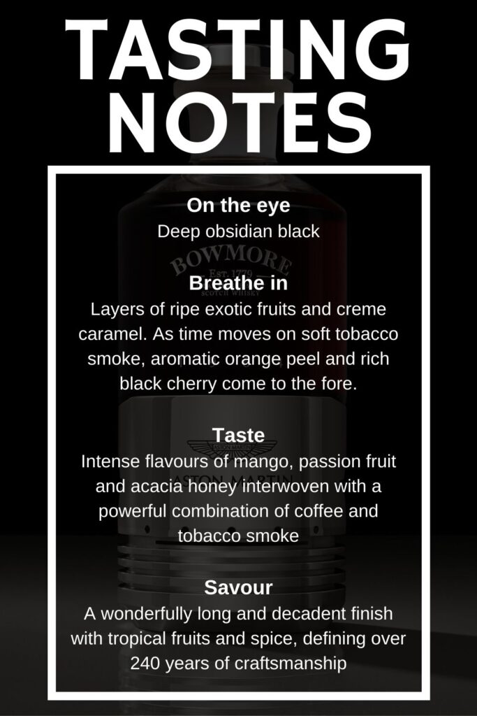bowmore whiskey tasting notes