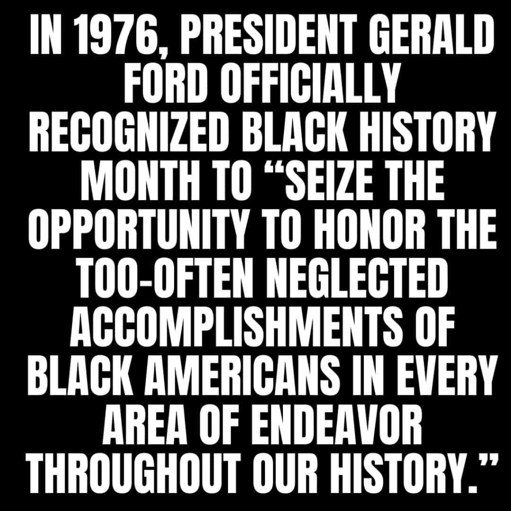 black history month is still important