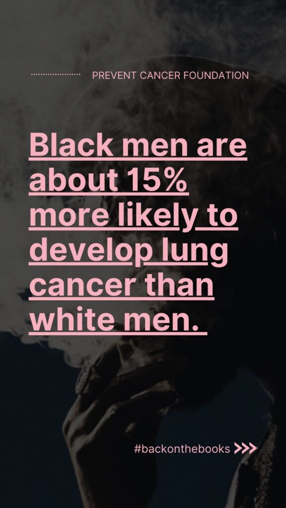 Black men lung cancer statistics