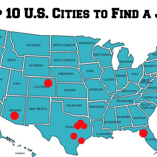 cities to find job