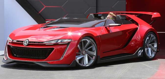 Volkswagen GTI Roadster Concept Car Unveiled at L.A. Auto Show
