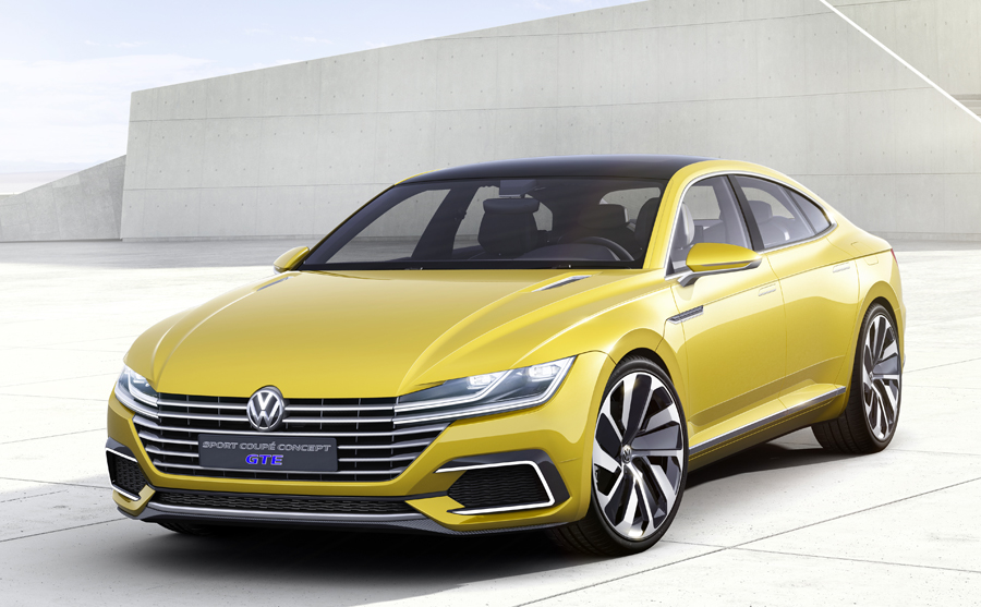 The Volkswagen GTE Coupé Concept Marks Beginning of a New Design Era