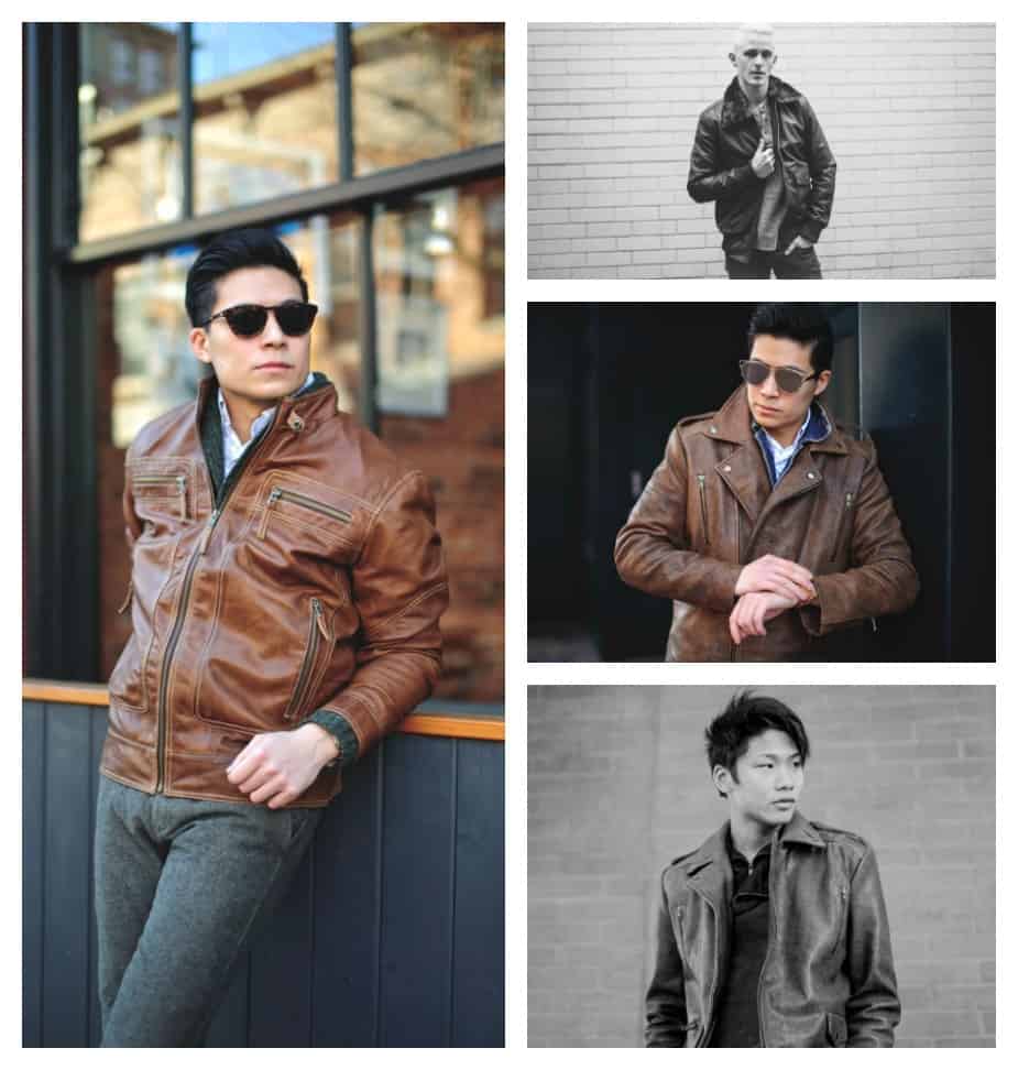 Jaunji leather jackets