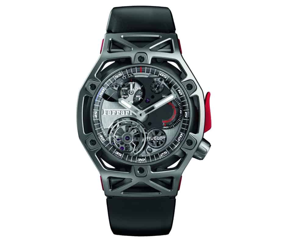 Hublot and Ferrari Create Hublot Techframe Ferrari 70 Years Watch ...