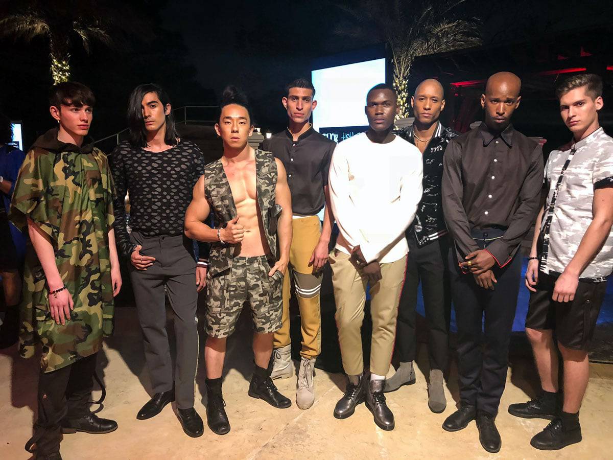 Jamel Hawk Menswear Inception Fashion Show