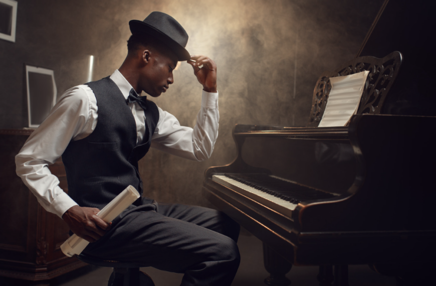 black pianist