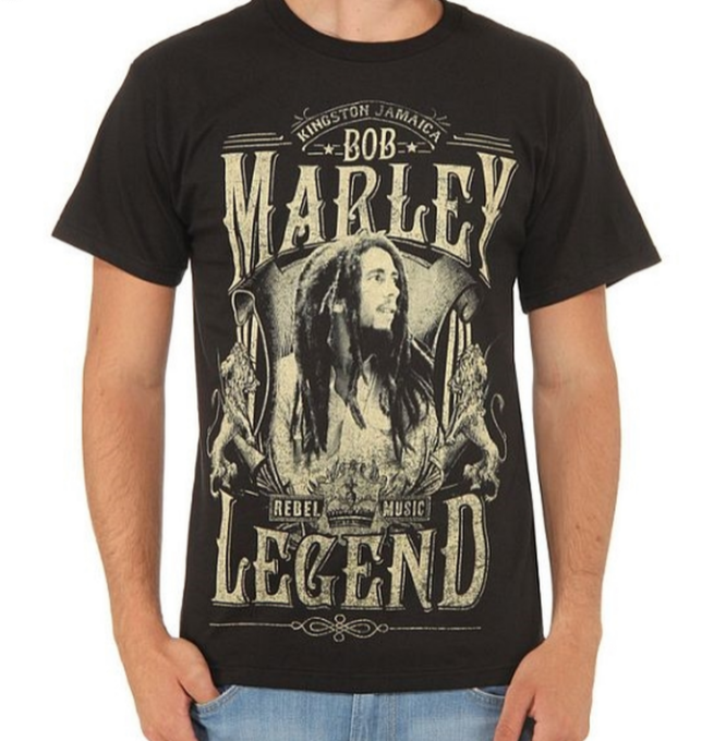 bob marley t-shirt for men