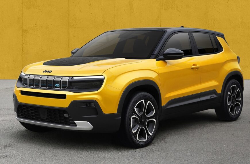 First Images of Electric Jeep SUV
