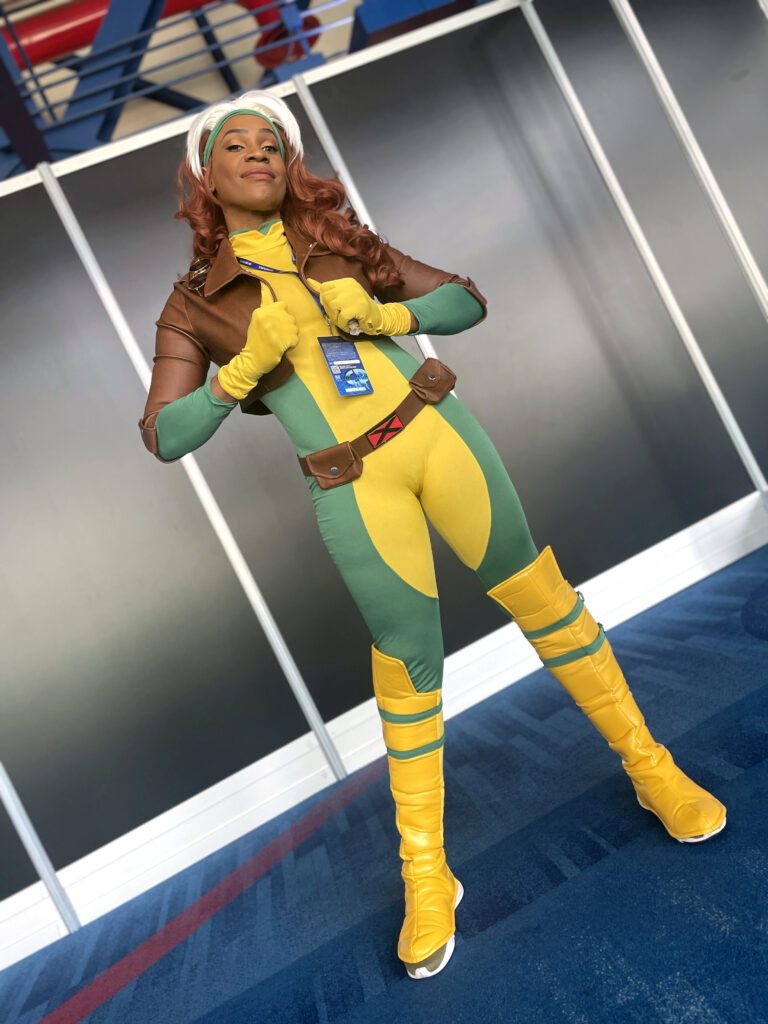 Black Cosplayer Rogue X-men