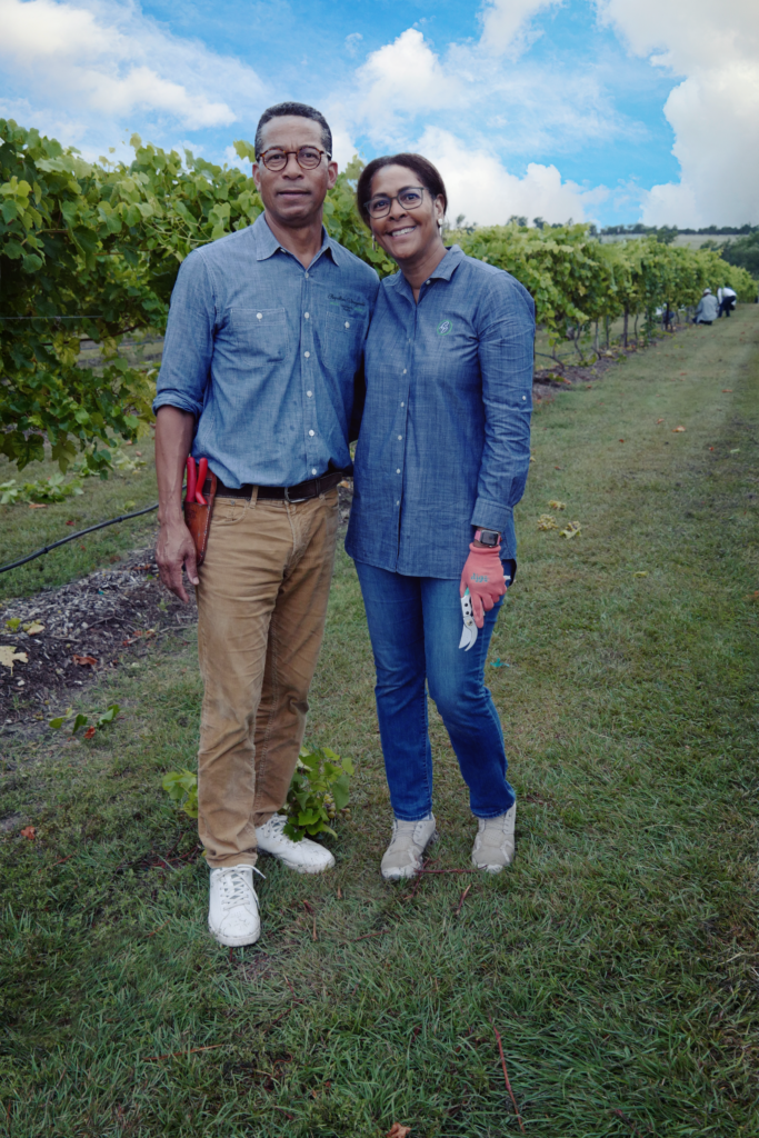 Chapelton Vineyards Founders Kurt and Michelle Lyn