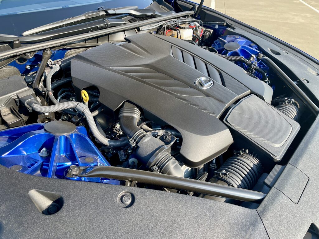 2024 Lexus LC 500 engine