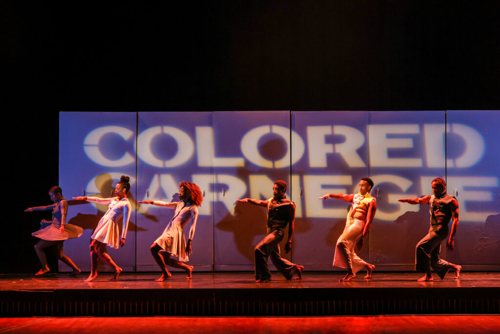 Urban Souls Dancers performing Colored Carnegie