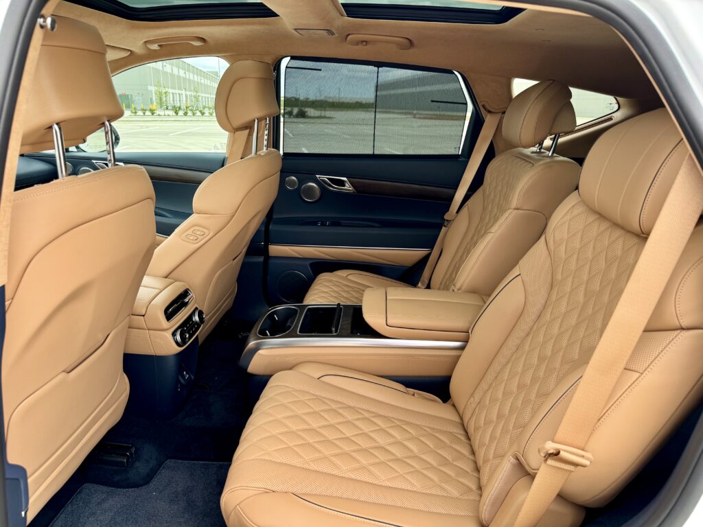 2024 Genesis GV80 interior back seat