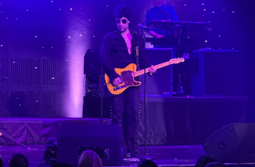 Jason Tenner in Purple Reign: The Prince Tribute Show at Planet Hollywood