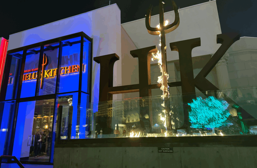 Dining at Hell’s Kitchen Las Vegas