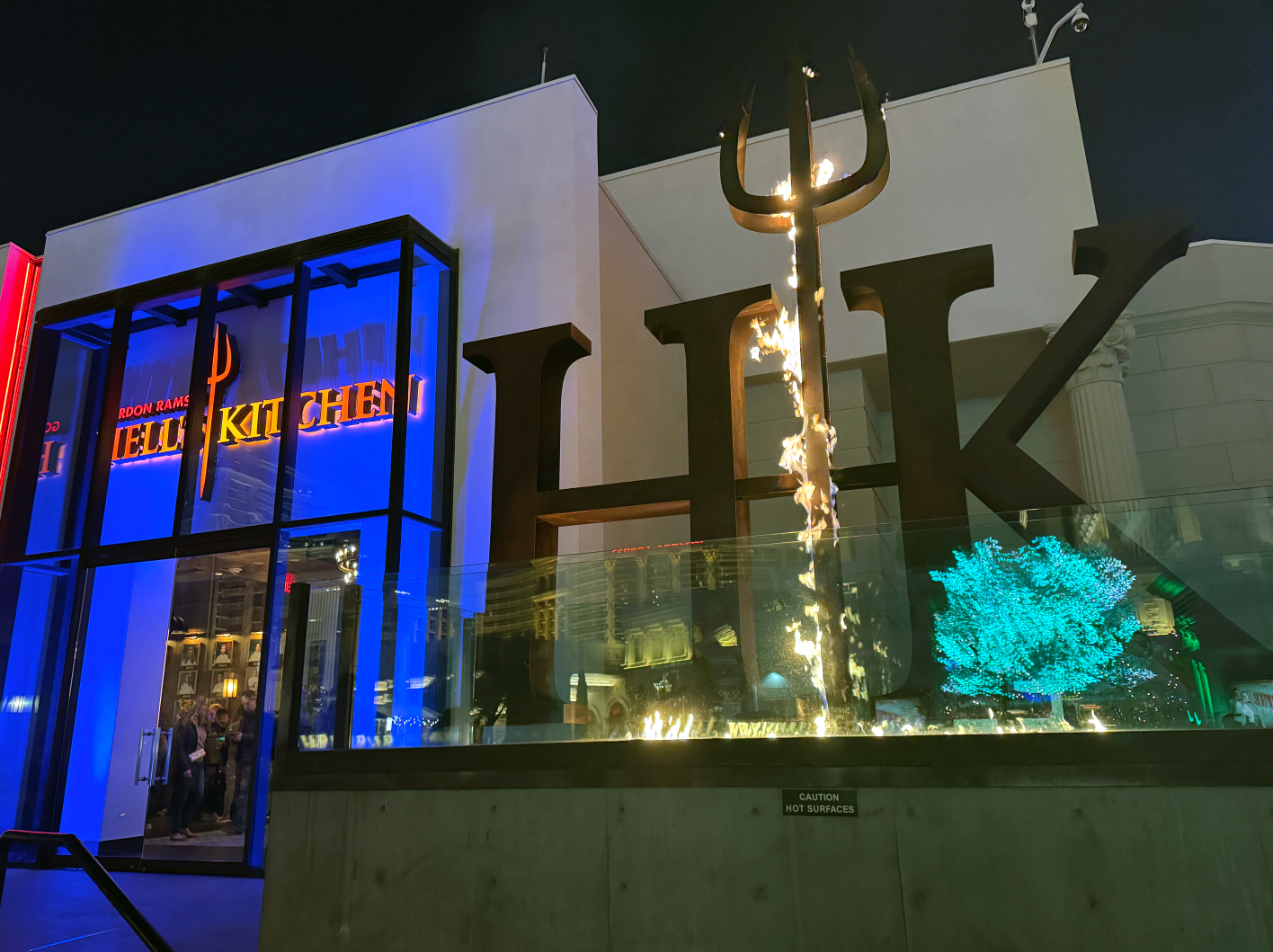 Dining at Hell’s Kitchen Las Vegas