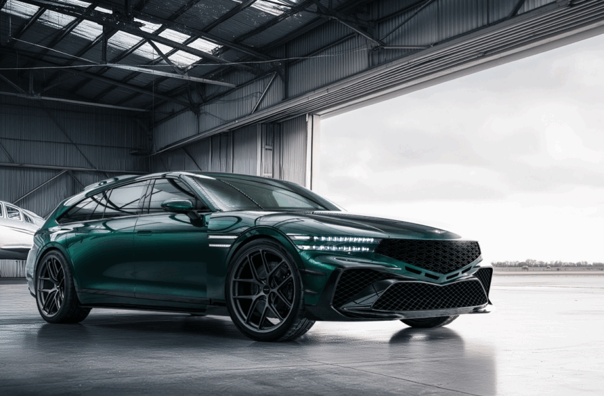 Genesis G90 Wingback Concept: The Station Wagon Is Finally Cool