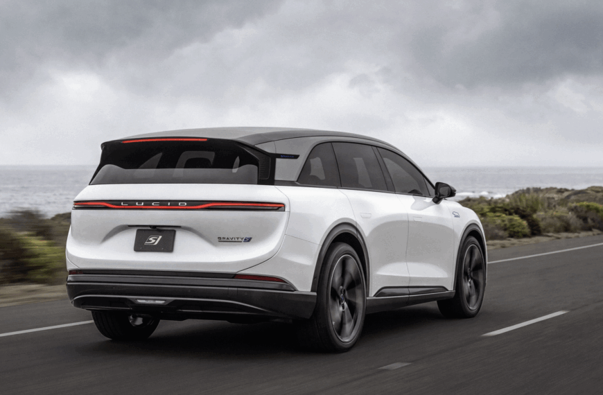 Lucid Gravity GT-S Brings Supercar Power to the Family SUV